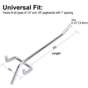 New Universal 2” Pegs For Pegboards